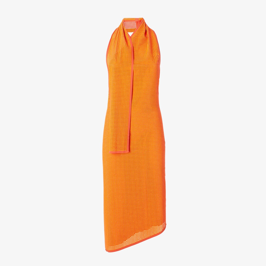 Orange store fendi dress