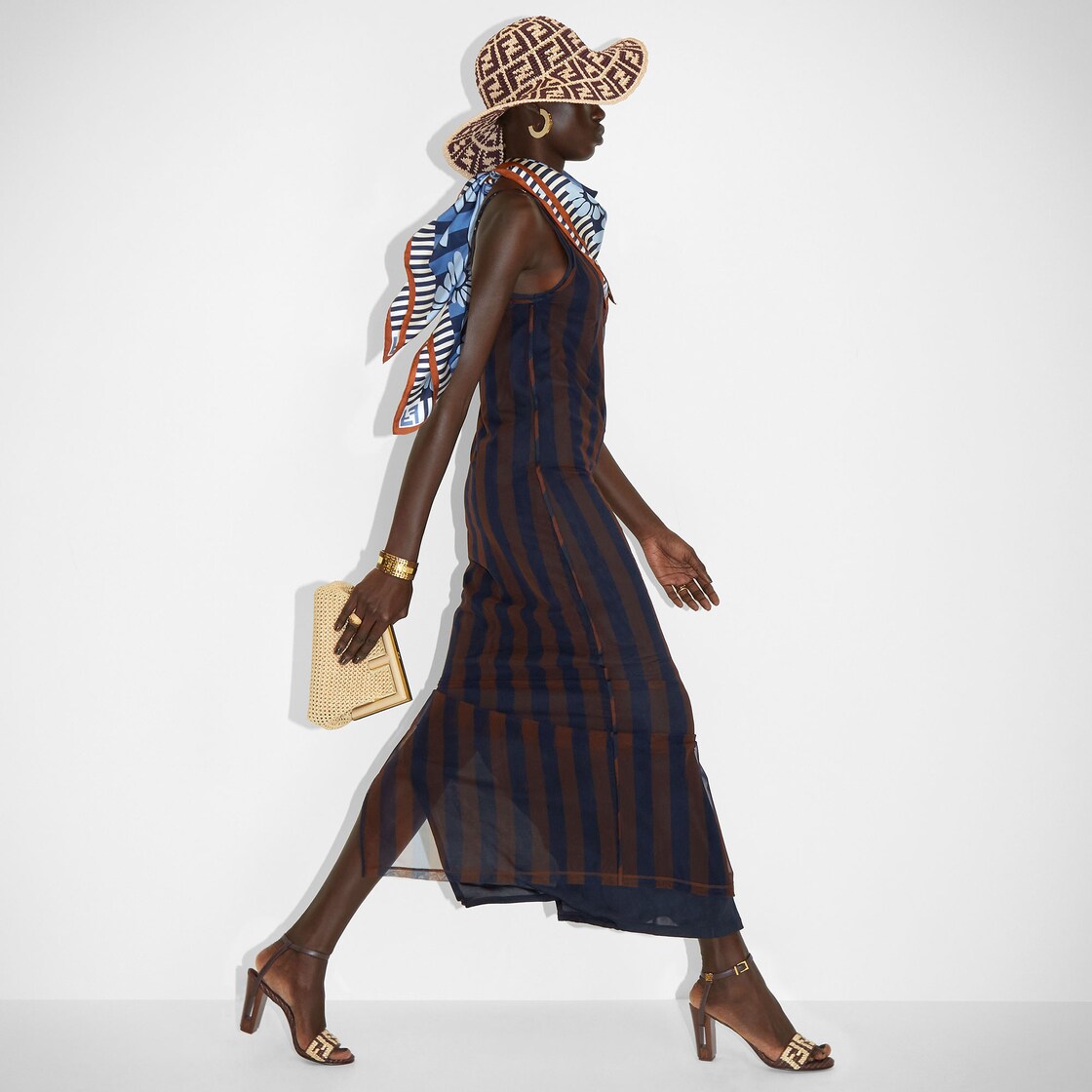 Dresses - Brown | Ready to Wear for Women | FENDI USA