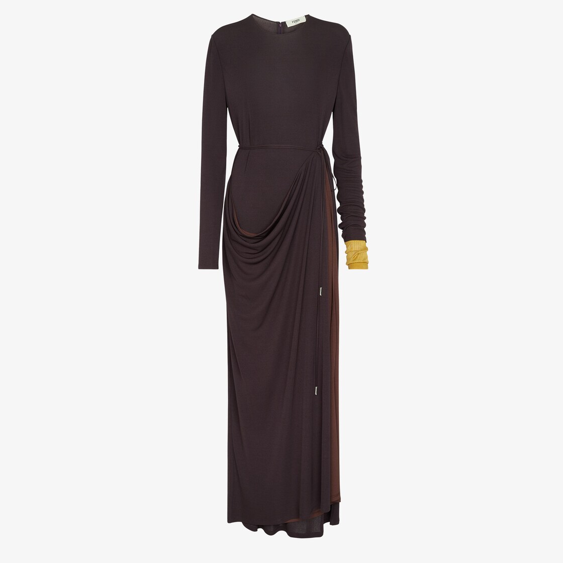 Dress Dark purple jersey dress Fendi