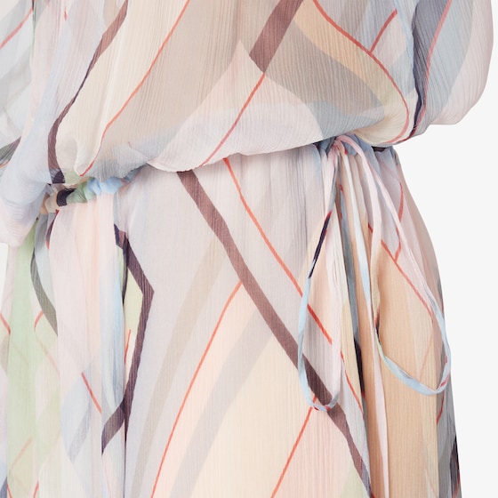 Fendi Sleeveless long dress with halter neck and adjustable | Thumbnail 3
