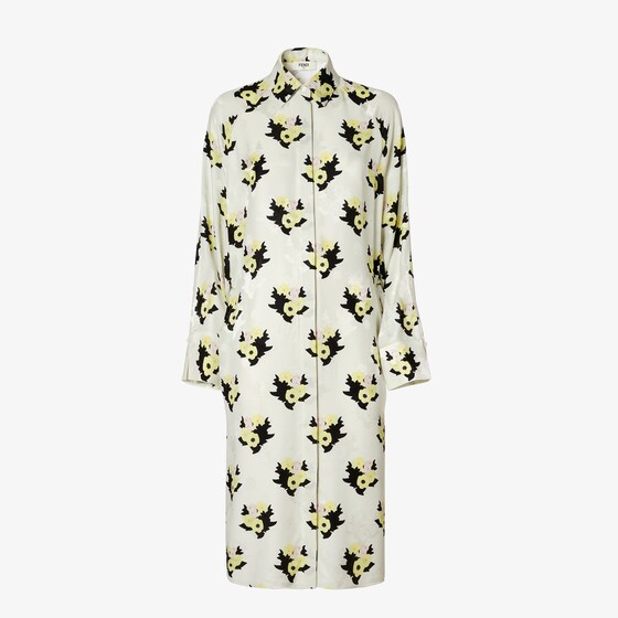 Fendi Dress In White