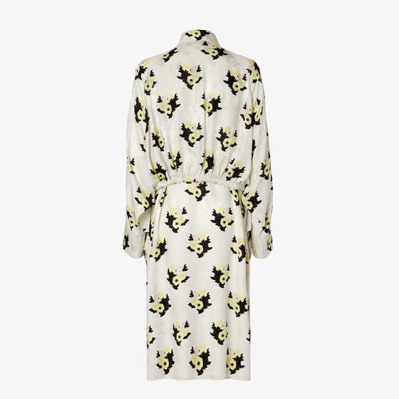 Fendi Midi shirt dress with classic shirt collar and long raglan | Thumbnail 2