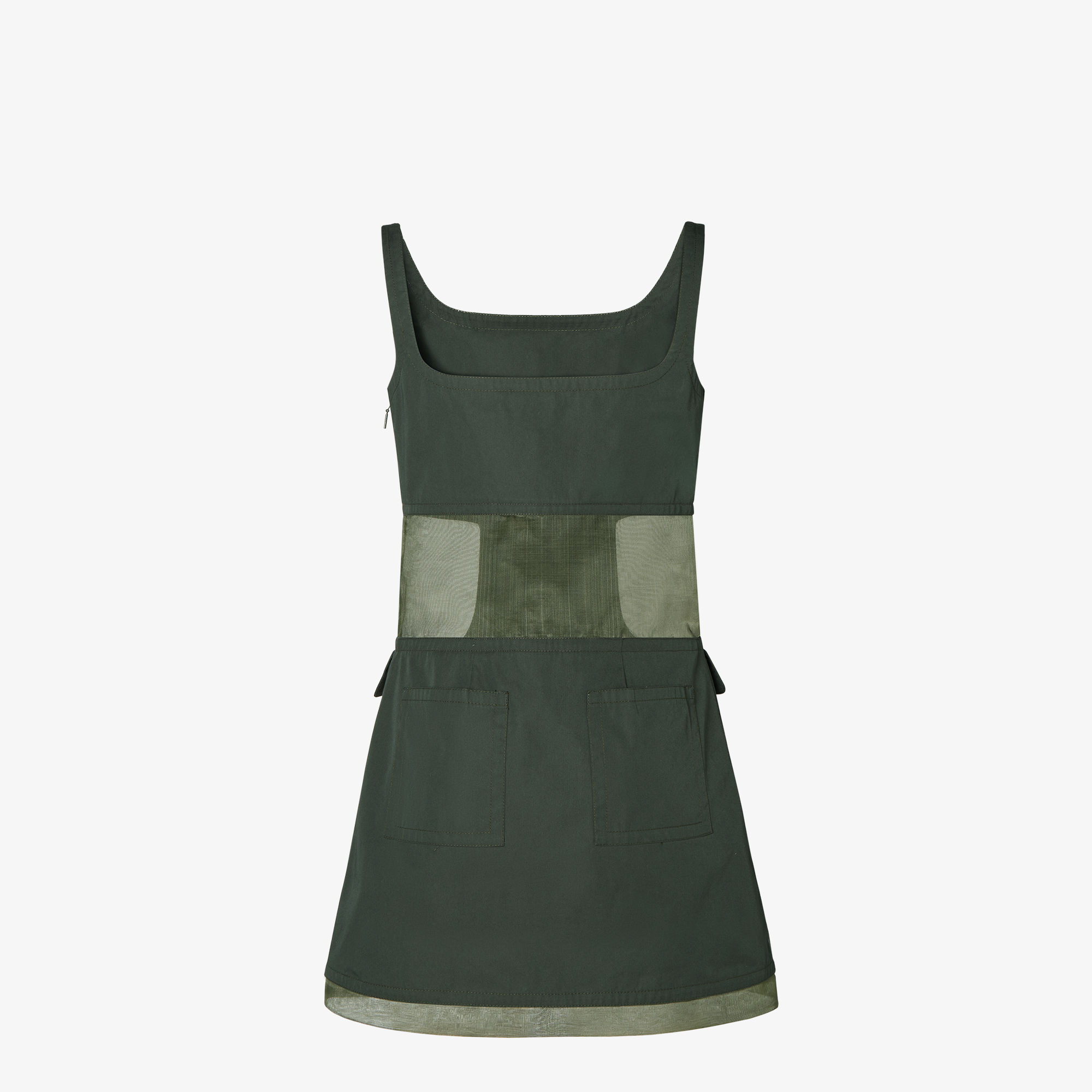 Dress , Green, Size 38- Fendi