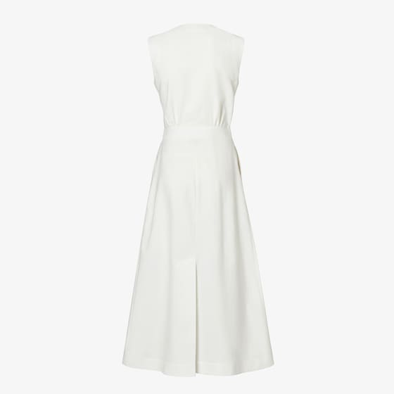 Fendi Sleeveless midi dress with fitted waist and flared skirt | Thumbnail 2