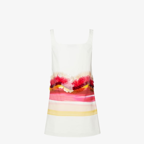 Fendi Sleeveless, flared short dress | Thumbnail 2