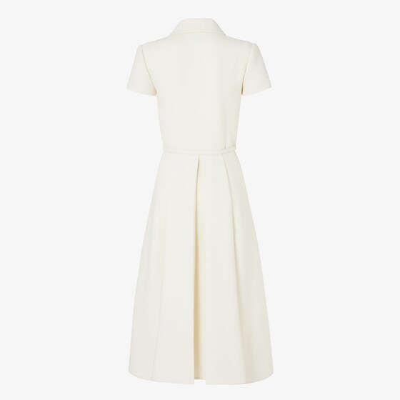 Fendi Long A-line dress with adaptable and well-balanced volumes | Thumbnail 2