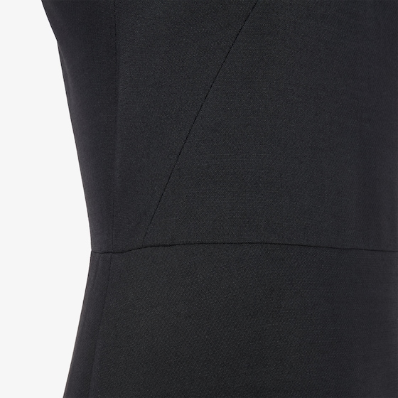 Fendi Midi dress with a flowing A-line silhouette that follows | Thumbnail 3