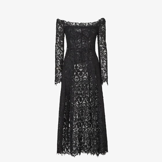 Fendi Dress In Black