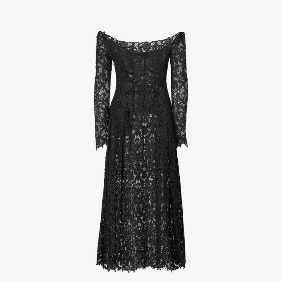 Fendi Bustier dress with an off-the-shoulder neckline, made | Thumbnail 3