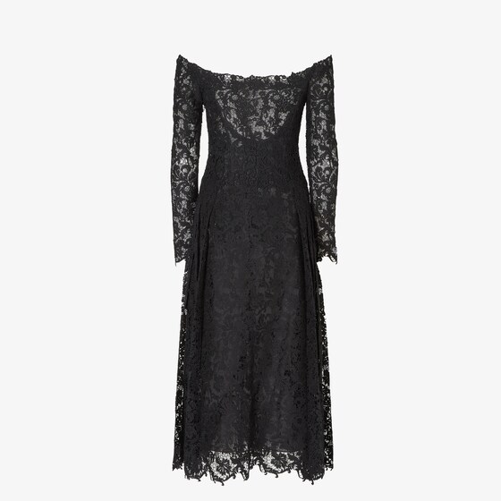 Fendi Bustier dress with an off-the-shoulder neckline, made | Thumbnail 4