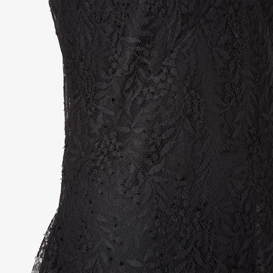 Fendi Midi dress with an asymmetric skirt, made in a combination | Thumbnail 3