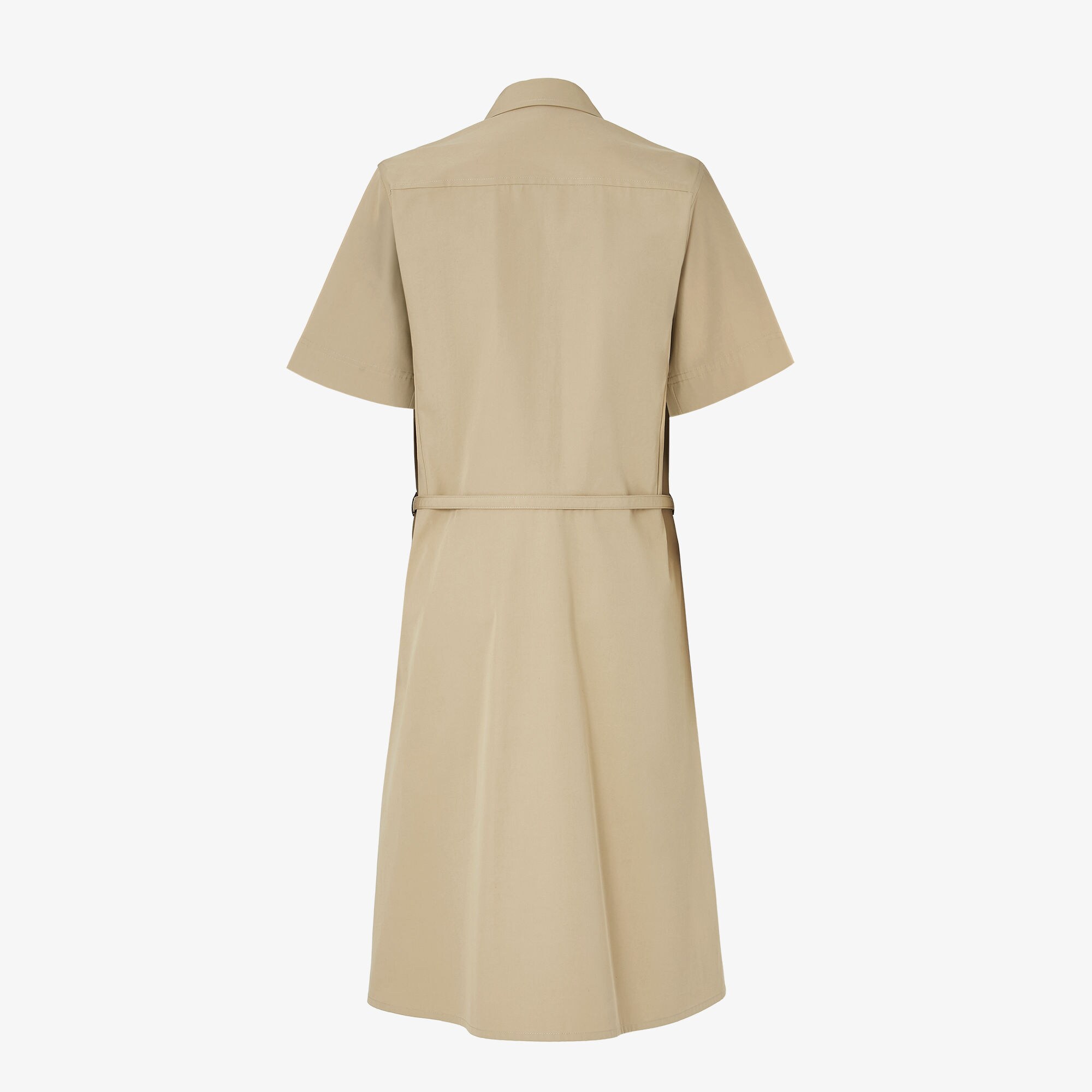 fendi beige dress Cotton Short Size:40.5 style collar to tie Poofy Prom Dress What Dresses to Wear