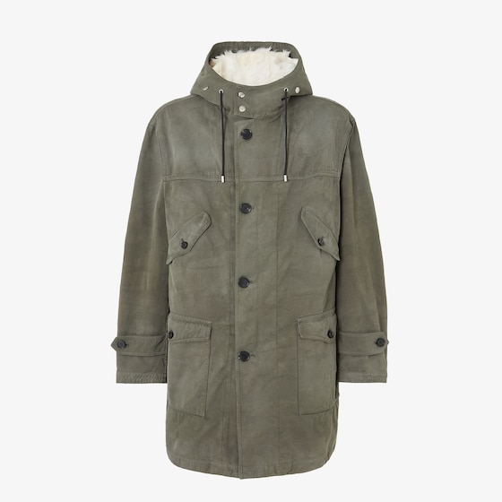 Fendi Parka In Green