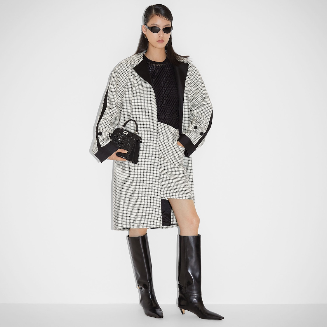 オーバーコート ウール ホワイト | Fendi オーバーコート ウール ホワイト | Fendi