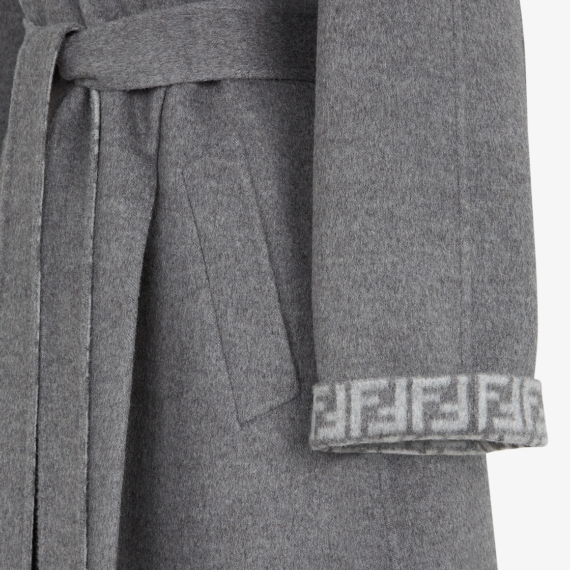 Coat Grey wool coat Grey - Image 4/5