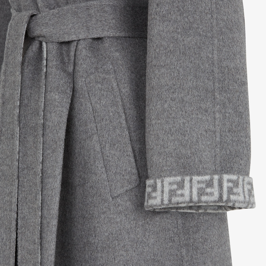 Coat Wool Grey - Image 4/5