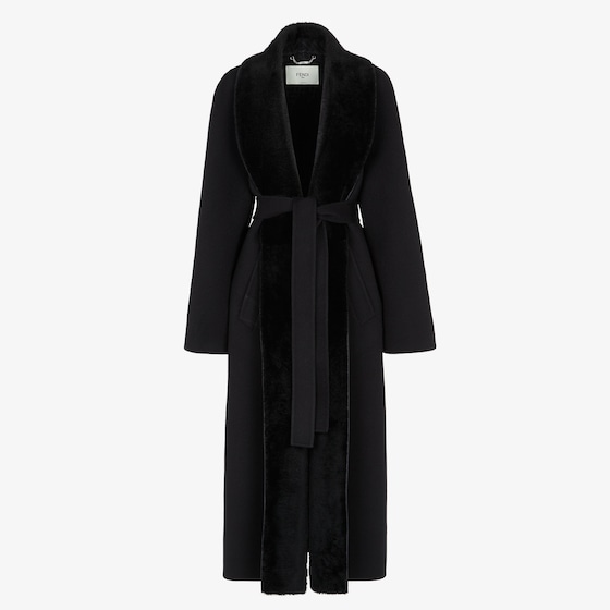 Fendi Wrap-style cocoon coat