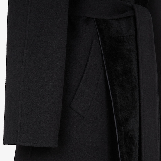 Fendi Wrap-style cocoon coat | Thumbnail 3