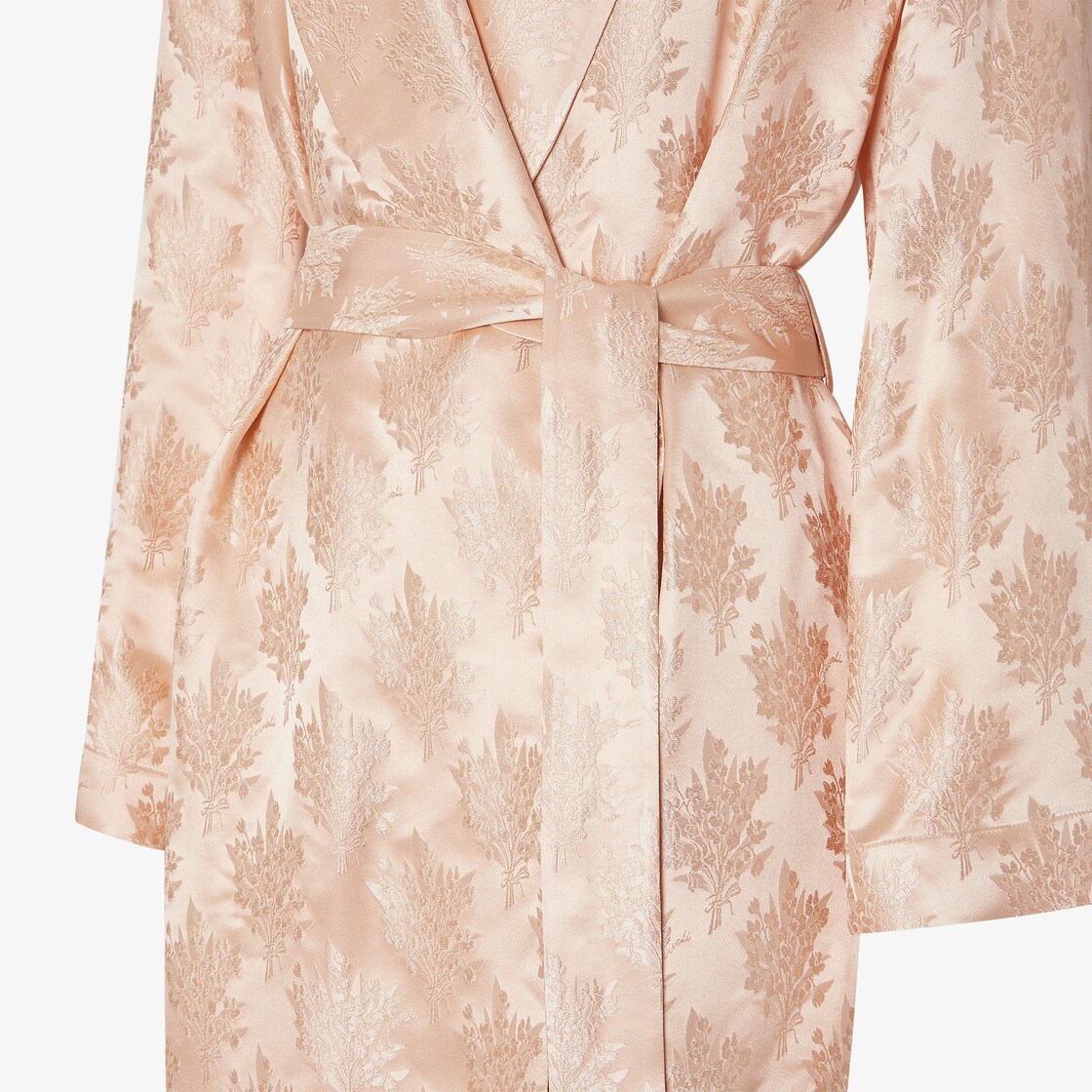 Coat Pink silk overcoat Pink - Image 3/3