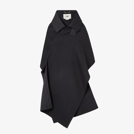 Fendi Cloak In Black