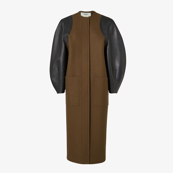 Fendi Coat In Multi