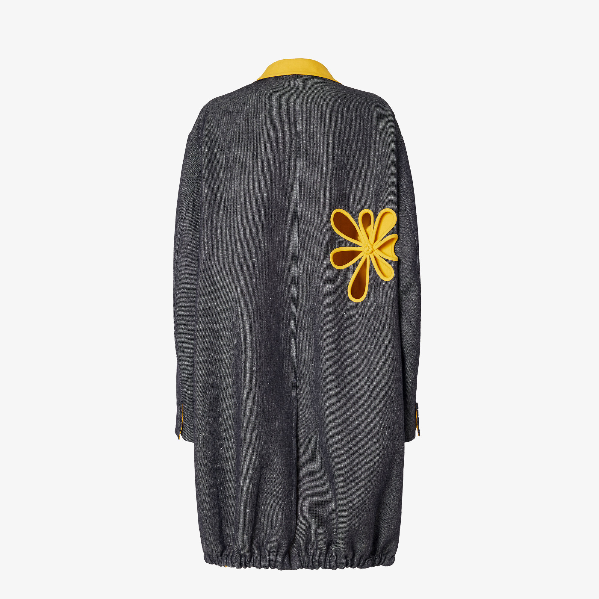 Fendi Tailoring-inspired midi overcoat with small lapel collar | Thumbnail 2
