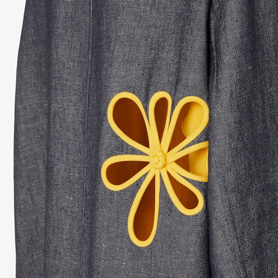 Fendi Tailoring-inspired midi overcoat with small lapel collar | Thumbnail 3