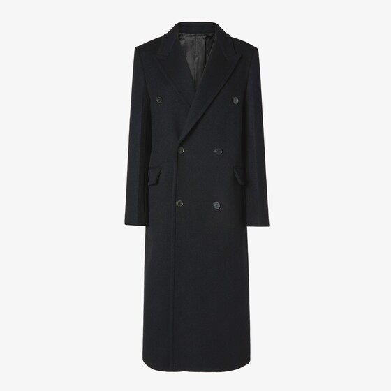 Fendi Coat In Black