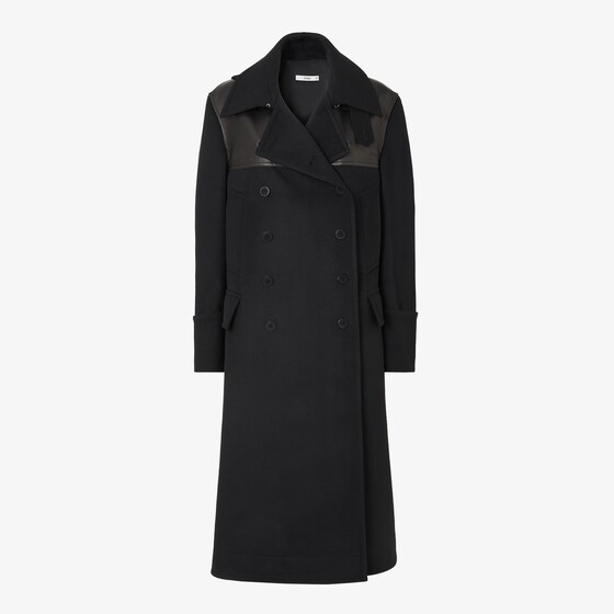 Fendi Parka In Black