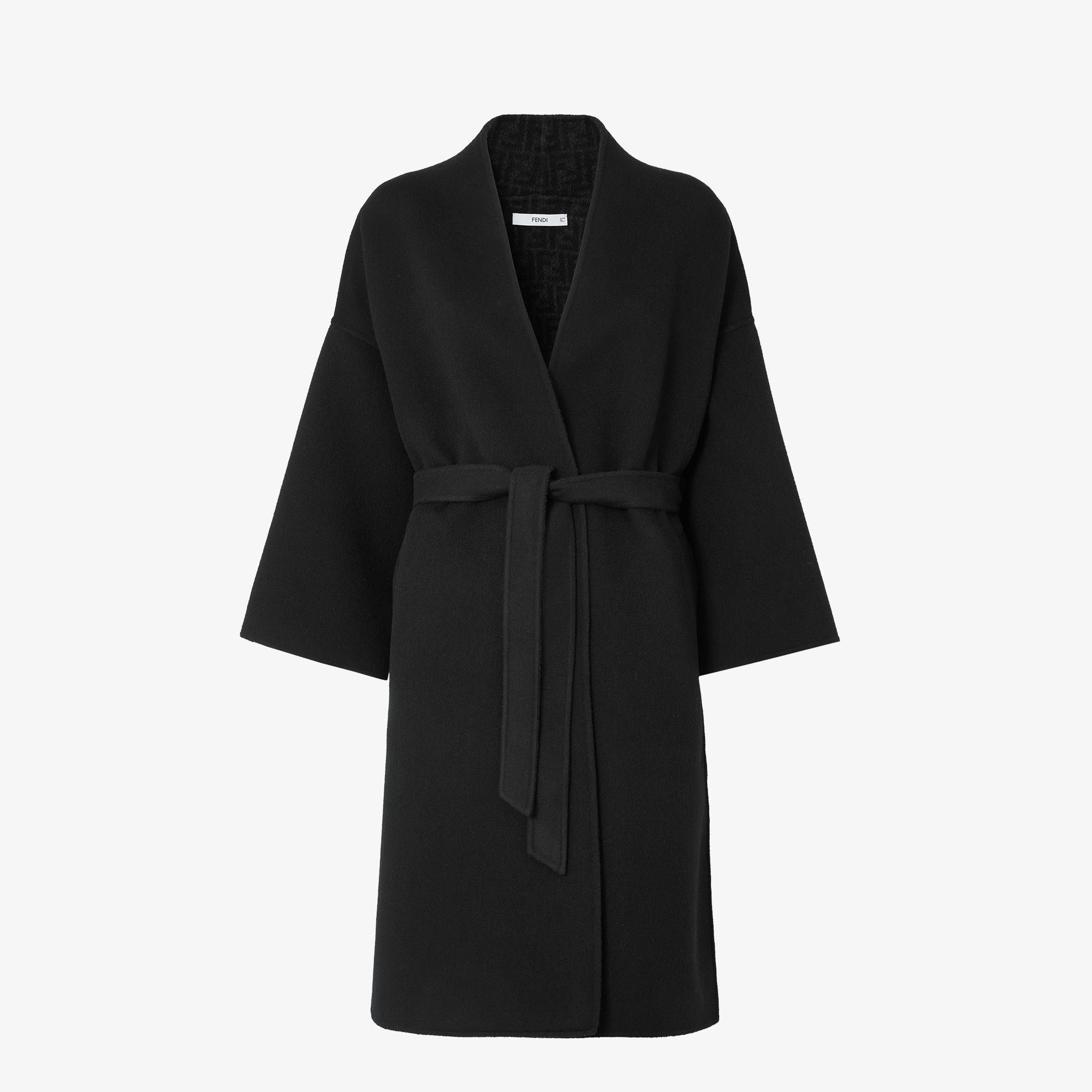 FENDIコート＊正規品＊セミロング丈 Coat - Black | FENDI US