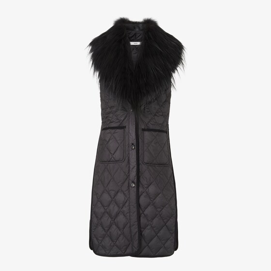 Fendi Gilet In Black
