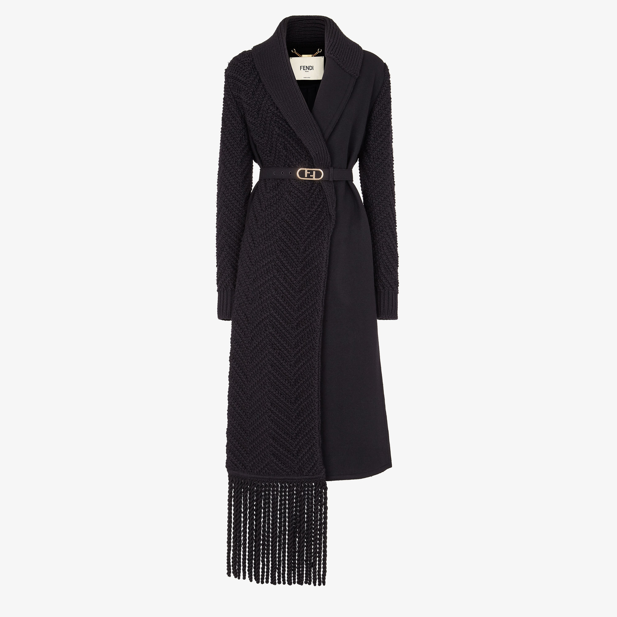 fendi black coat