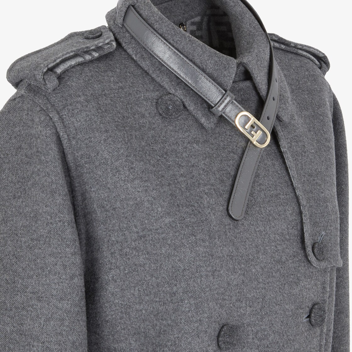 Coat Wool Grey - Image 3/4