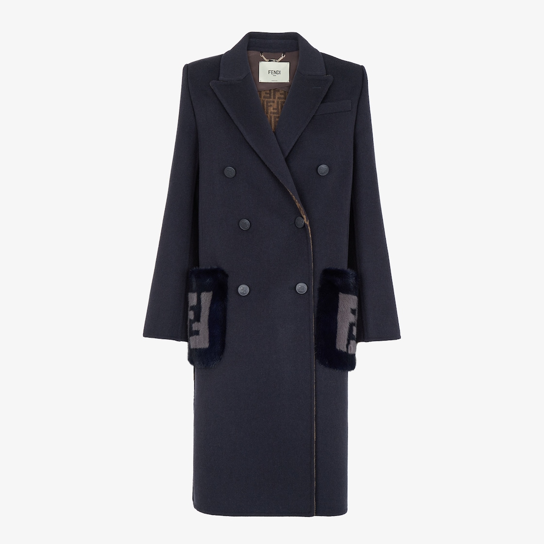 Fendi store blue coat