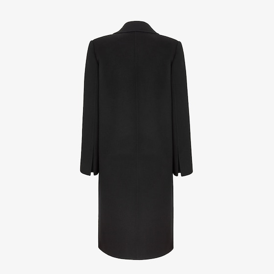 Fendi Midi straight-cut coat with side slits at the hem | Thumbnail 2
