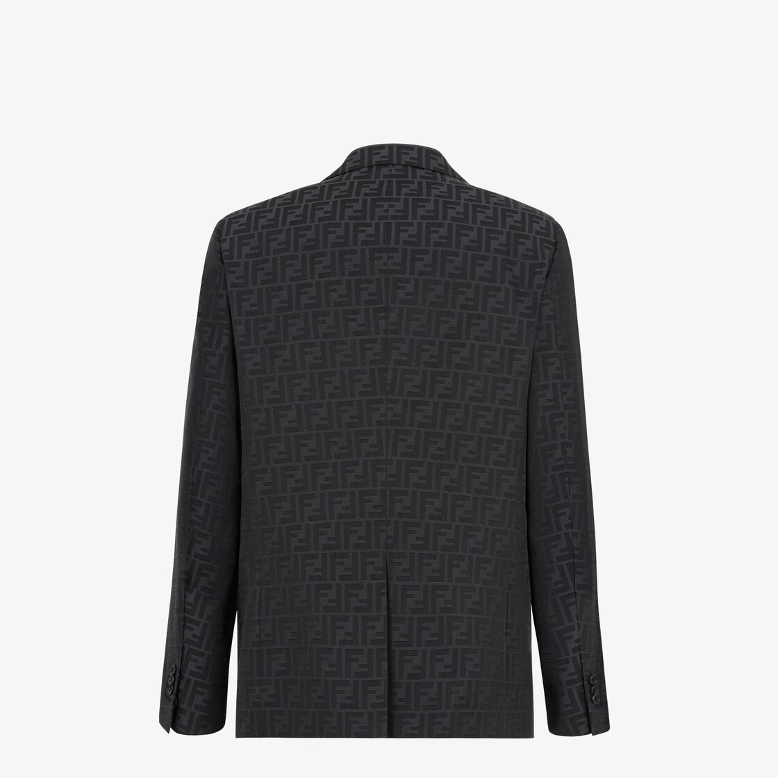 Jacket Black fabric blazer Black - Image 2/5