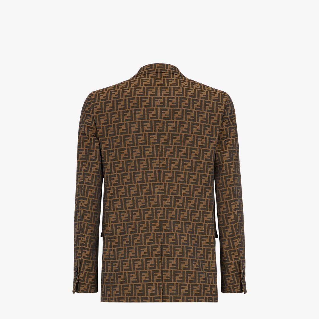 Jacket - Brown fabric blazer | Fendi