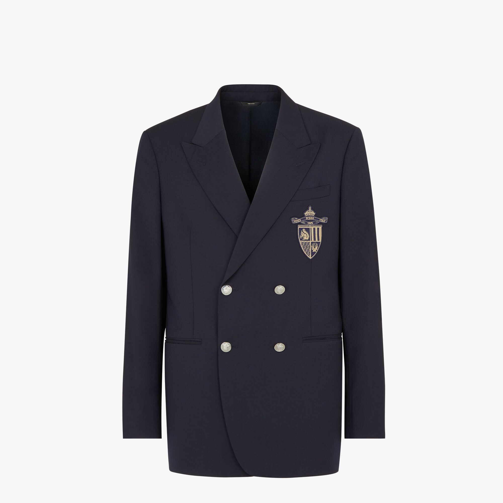 Jacket Wool Blue | Fendi
