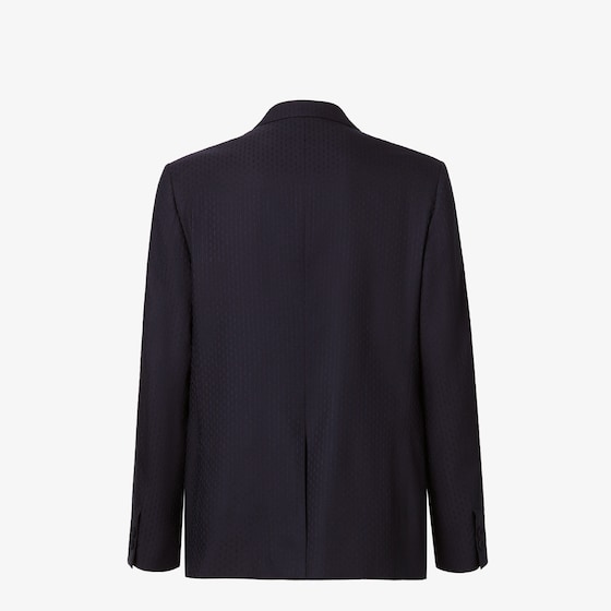 Fendi Regular-fit single-breasted jacket with centre-back vent | Thumbnail 2