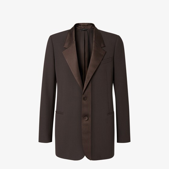 Fendi Jacket In Brown