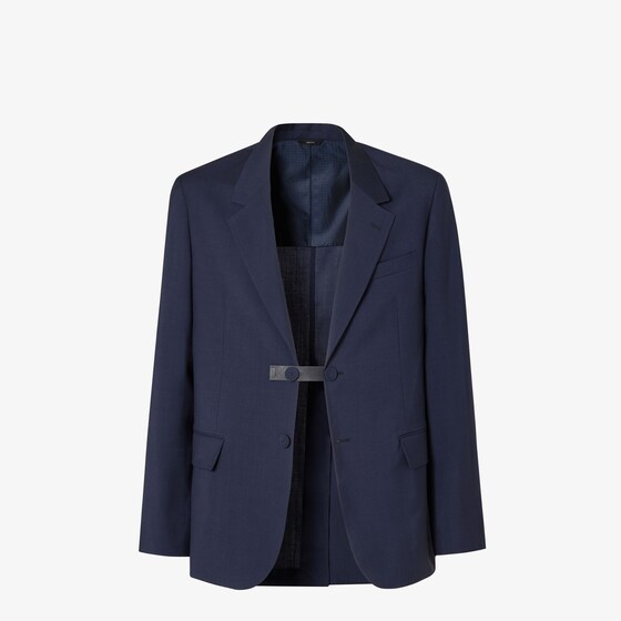 Fendi Jacket In Blue