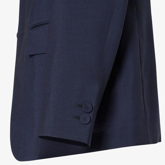 Fendi Single-breasted blazer with central vent at the back | Thumbnail 3