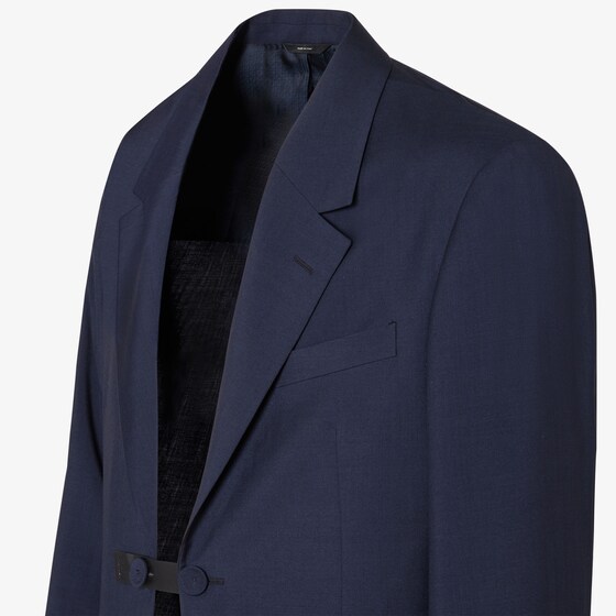 Fendi Single-breasted blazer with central vent at the back | Thumbnail 4