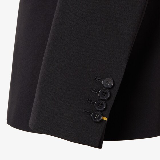 Fendi Tailored-style double-breasted jacket with a full-canvas | Thumbnail 3