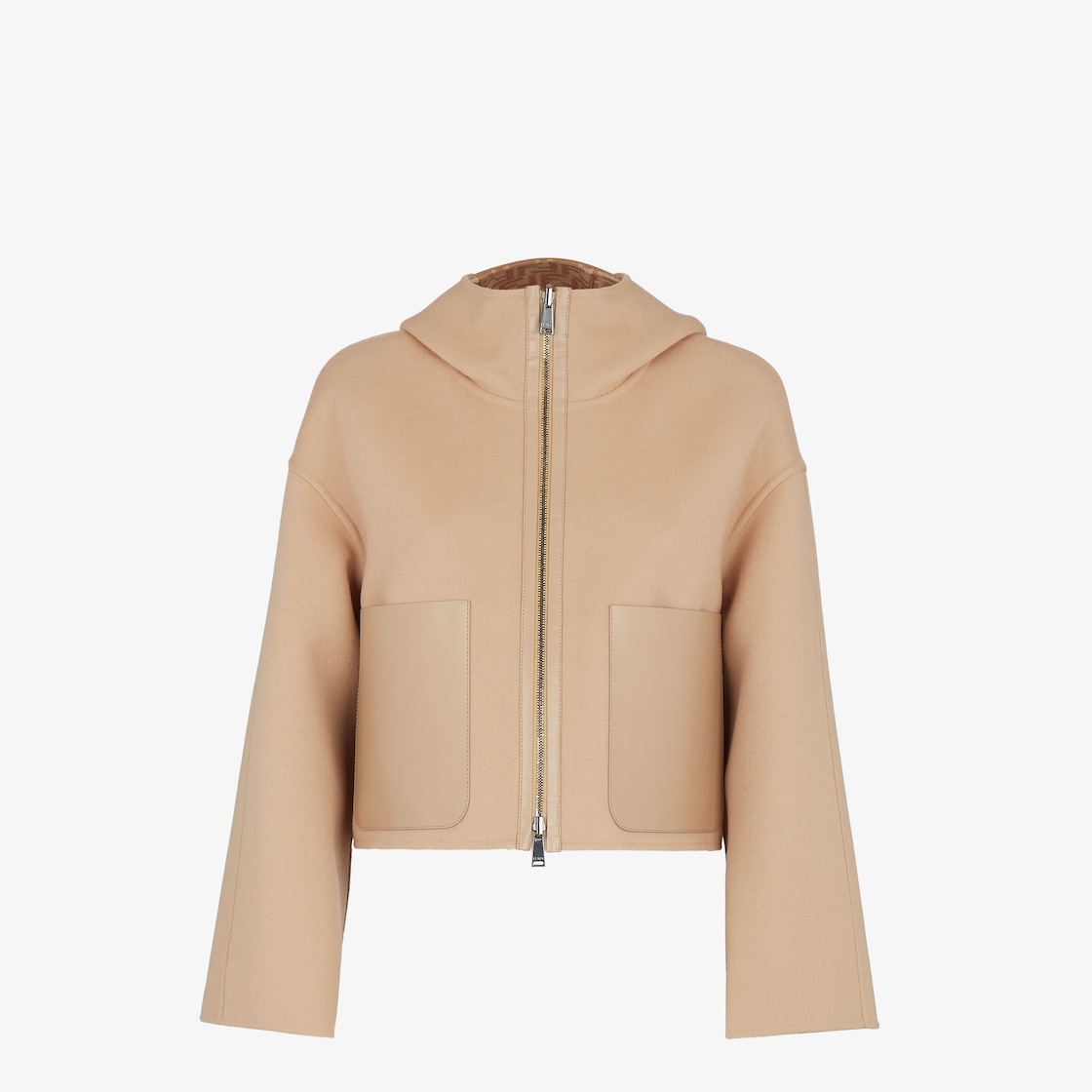 Jacket Beige wool jacket Fendi