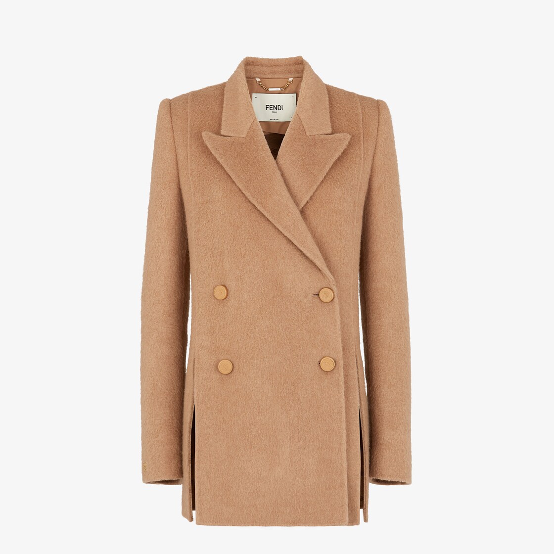 fendi brown coat