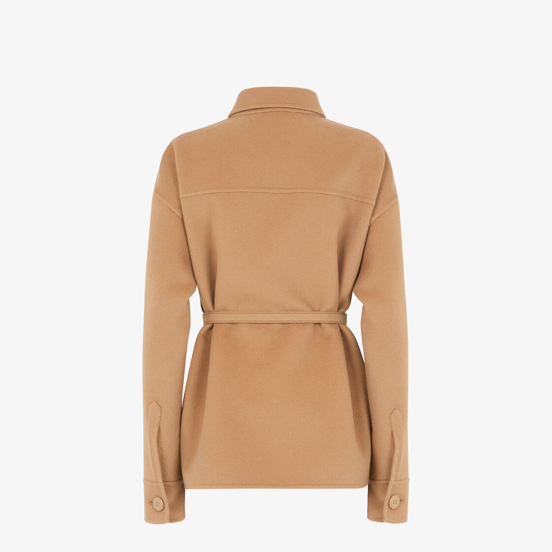 Jacket Go-To Jacket in camel-colour cashmere Beige - Image 2/3