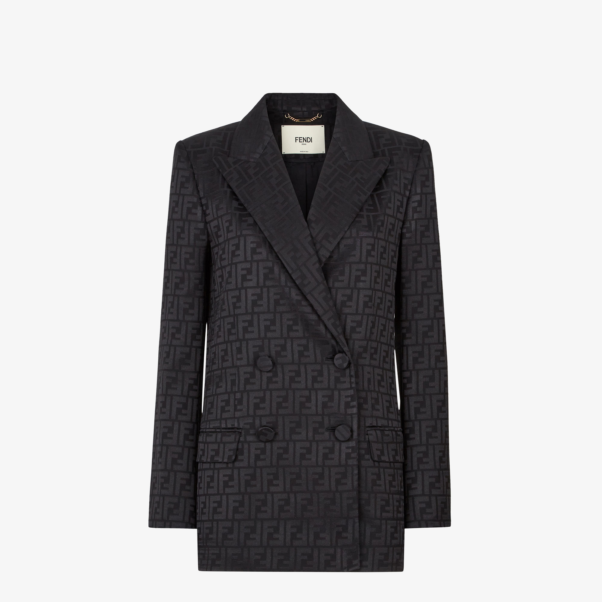 ジャケット シルク ブラック | Fendi ジャケット シルク ブラック | Fendi