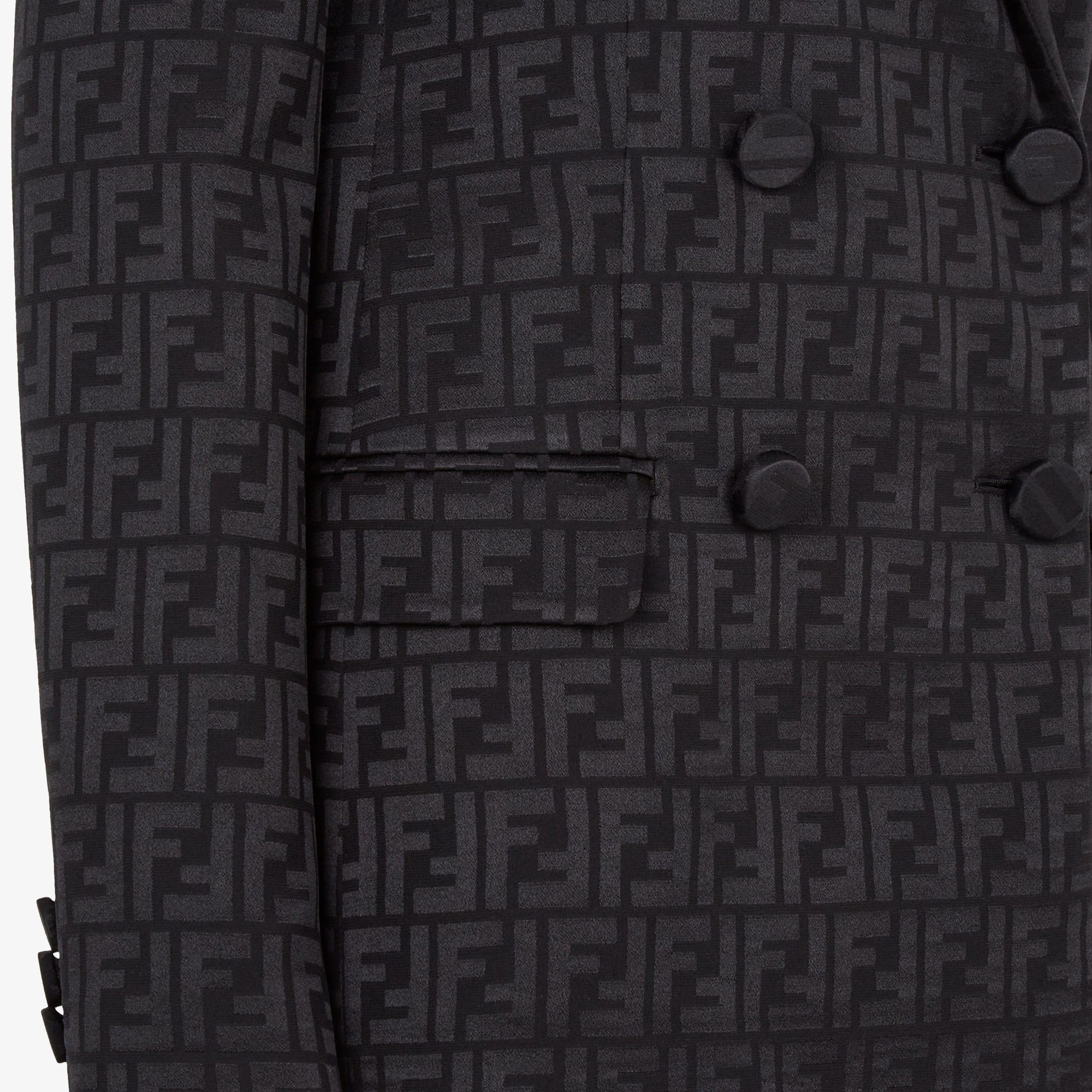 ジャケット シルク ブラック | Fendi ジャケット シルク ブラック | Fendi