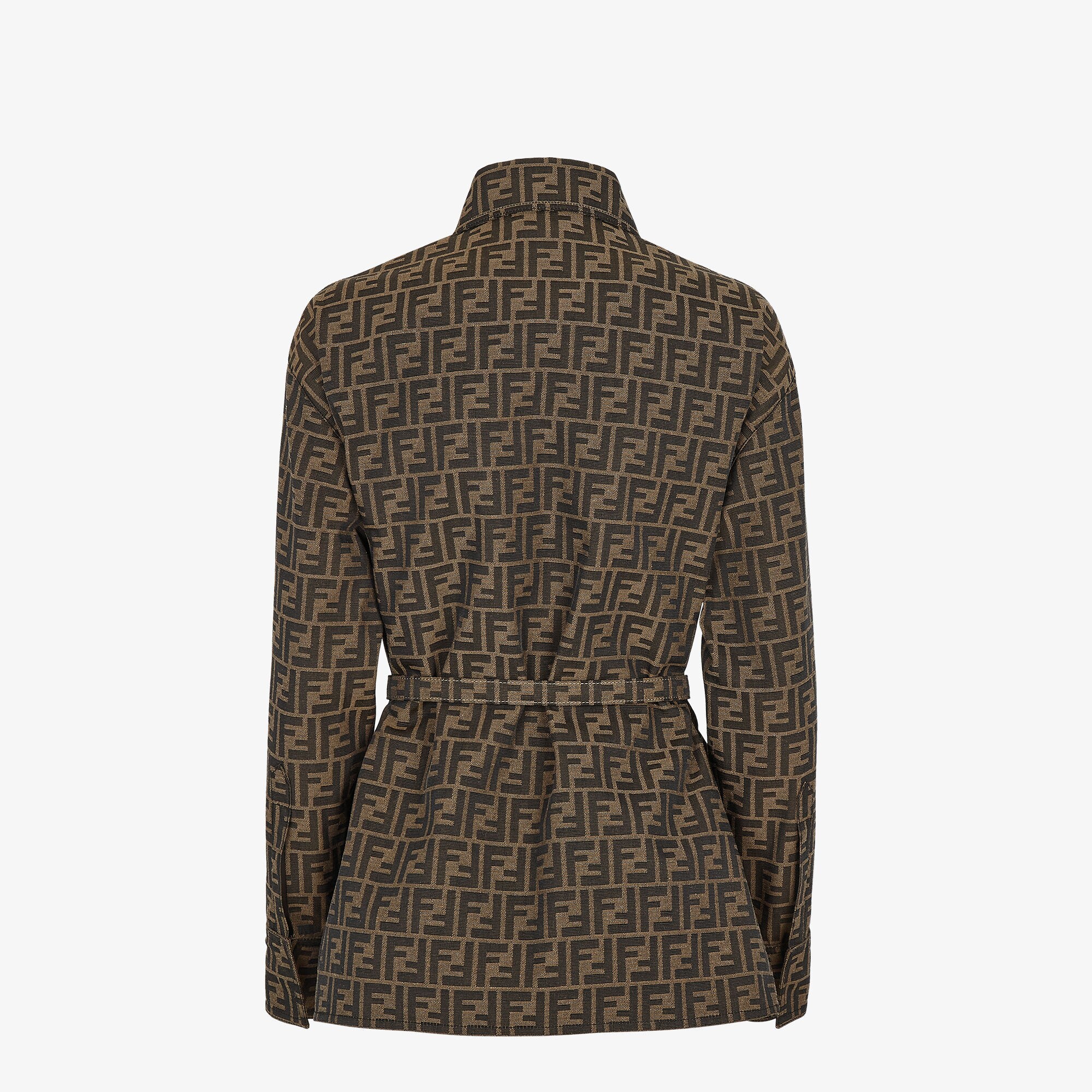 ジャケット ファブリック ブラウン | Fendi